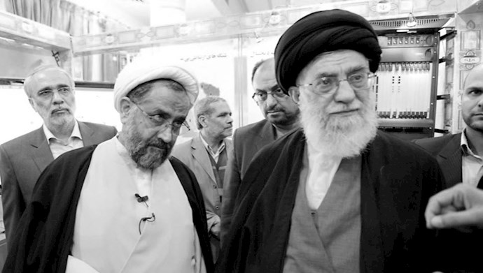 مصلحی وزیر اطلاعات پاسدار  احمدی نژاد - ولی فقیه ارتجاع خامنه‌ای