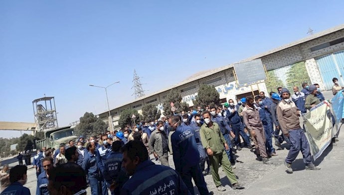  اعتصاب کارکنان سیمان سپاهان