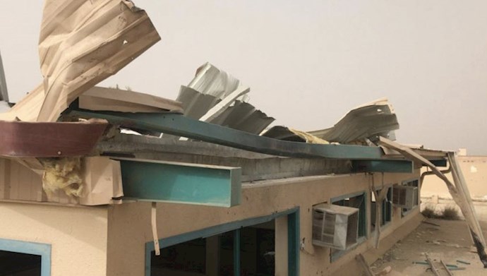 سقوط پهپاد حامل بمب حوثیها بر روی سقف مدرسه‌ای در عربستان