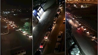  هجوم مردم به پمپ بنزین ها ی تهران 