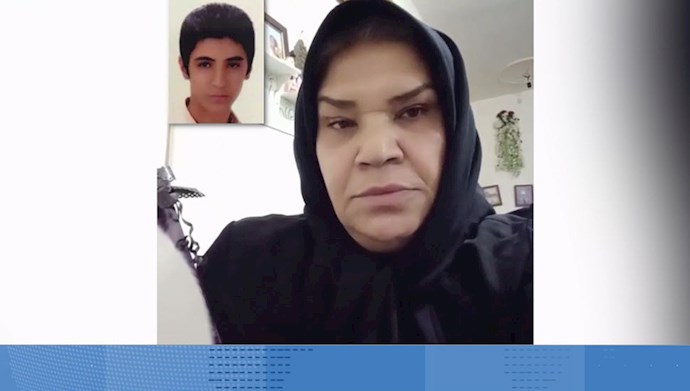 پیام مادر شهید قیام آبان ۹۸ مهرزاد رضایی به کارگران اعتصابی نفت و پتروشیمی