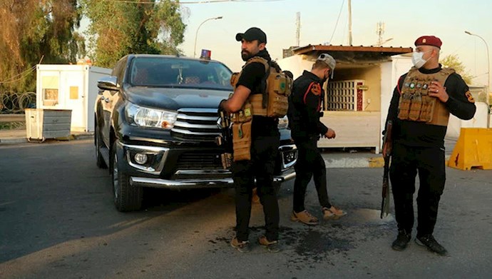 پلیس عراق حفاظت از منطقه سبز بغداد