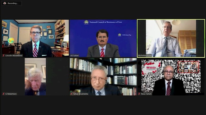 کنفرانس مطبوعاتی آنلاین دربارهٔ رئیسی جلاد ۶۷ و شکایت بستگان مجاهدین قتل‌عام شده در انگلستان