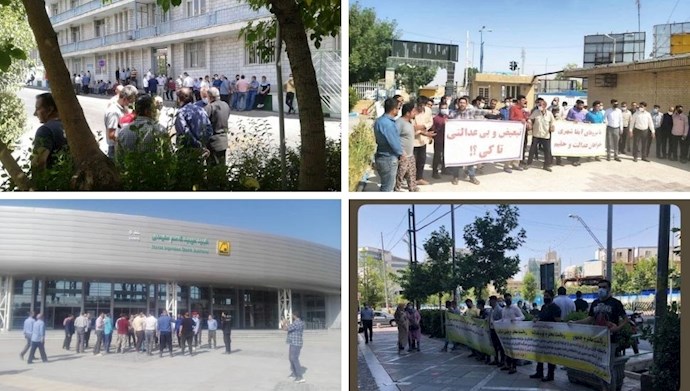 اعتراضات  در تهران، هشتگرد و بهبهان