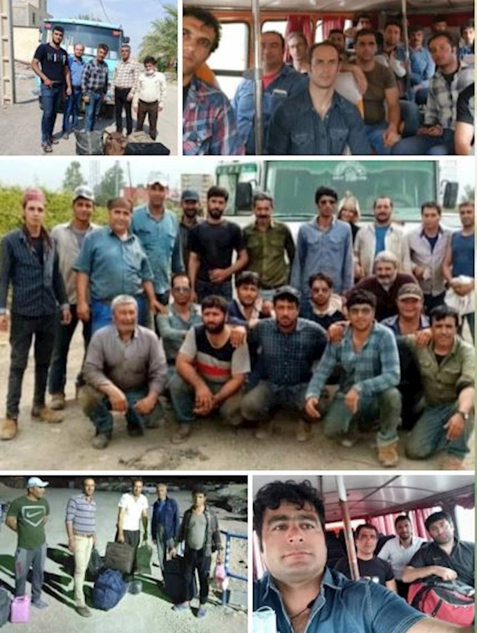 -اعتصاب بخش‌های دیگری از کارگران پروژه‌یی صنایع نفت