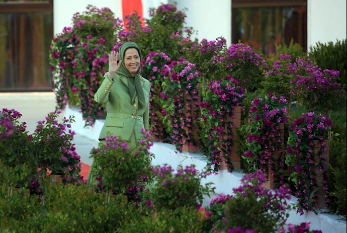 مریم رجوی رئیس‌جمهور برگزیده مقاومت ایران - گردهمایی جهانی ایران آزاد -۱۹تیر ۱۴۰۰ - 3