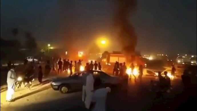 اعتراض و درگیری مردم تشنه لب خوزستان