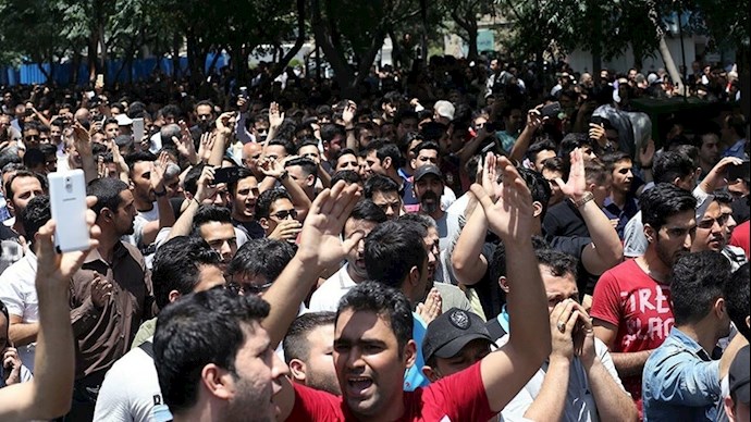 تظاهرات در تهران - ۴مردادماه