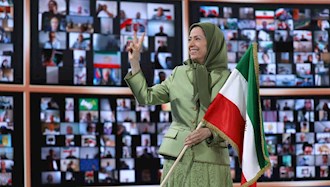 مریم رجوی رئیس جمهور برگزیده مقاومت ایران - گردهمایی جهانی ایران آزاد - ۱۹تیر۱۴۰۰