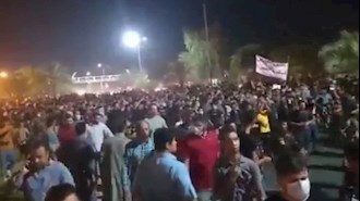 تظاهرات مردم تبریز  در حمایت از قیام خوزستان 