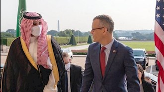 کولین کال معاون وزیر دفاع آمریکا در دیدار با خالد بن سلمان