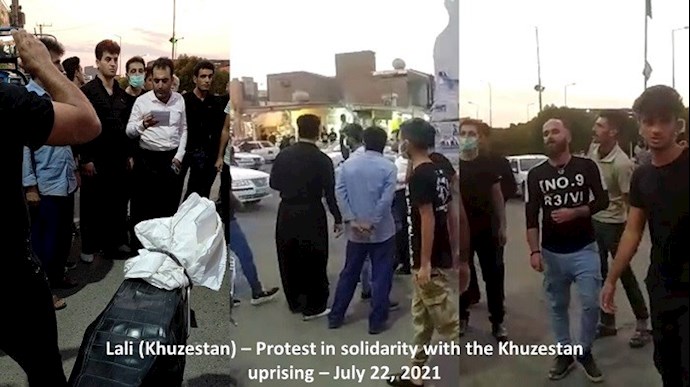 خیزش و تظاهرات در الیگودرز و شاهین شهر در همبستگی با مردم خوزستان در دومین هفته قیام تشنگان - 4