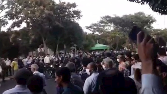 تظاهرات در تبریز