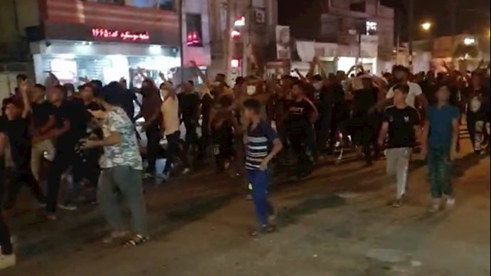 تظاهرات جوانان دلیر خوزستان