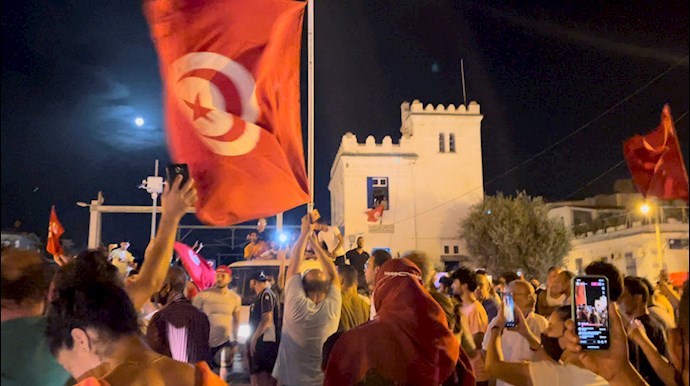 تظاهرات تونس - عکس از آرشیو