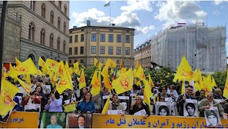 تظاهرات ایرانیان در سوئد