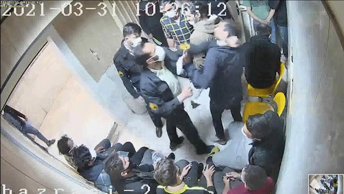تصویری از هک کردن دوربینهای مدار بسته زندان اوین
