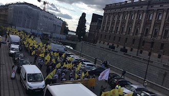 تظاهرات ایرانیان در سوئد