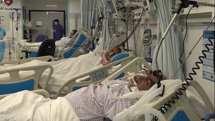 شیوع گسترده کرونا و پر شدن تختهای بیمارستانها