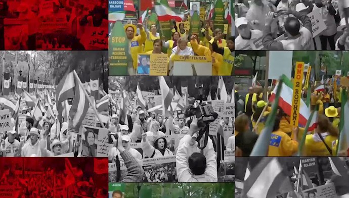تظاهرات جوامع ایرانی 