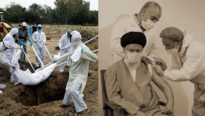 خامنه‌ای و ممنوعیت وارد کردن واکسن کرونا