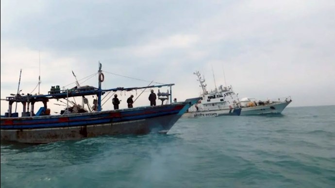 توقیف محموله هروئین در  قایق ۷ ایرانی  در آبهای هندوستان