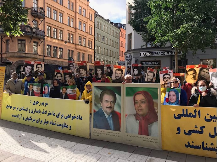 -تظاهرات ایرانیان آزاده و هواداران مجاهدین در استکهلم - 5