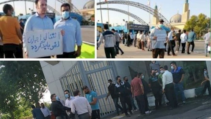 تجمعهای اعتراضی در کوت عبدالله، بندر خمینی و مجموعه ورزشی آزادی