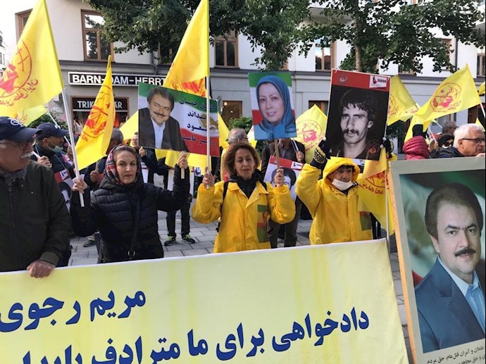 -تظاهرات ایرانیان آزاده و هواداران مجاهدین در استکهلم - 1