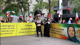آمریکا-تظاهرات جهانی ایرانیان آزاده، همزمان با سخنرانی آنلاین رئیسی، جلاد۶۷ در مجمع عمومی ملل متحد در کشورهای اروپایی و آمریکا
