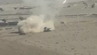 زاهدان - شلیک راکتهای کاتیوشا توسط مزدوران سپاه پاسداران