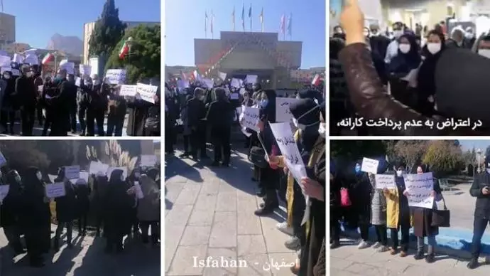تصاویر تجمع‌های اعتراضی پرستاران و کادر درمانی در شهرهای مختلف ایران - 1