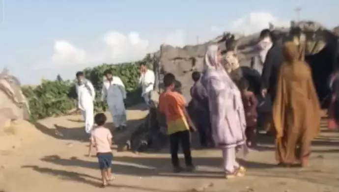تخریب منازل مسکونی در روستای میرآباد چابهار