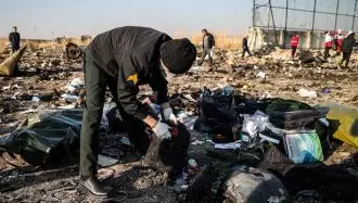 سقوط هواپیمای اوکراینی با شلیک پدافند سپاه پاسداران
