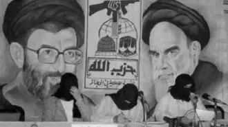 خمینی و خامنه‌ای و حزب‌اشیطان لبنان