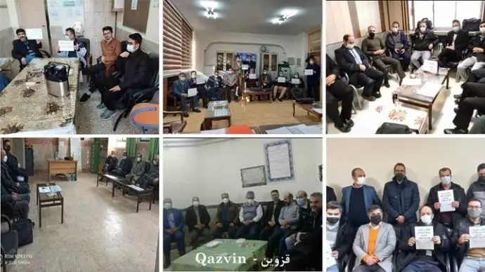 تحصن و اعتصاب معلمان و فرهنگیان در شهرهای مختلف ایران - 2