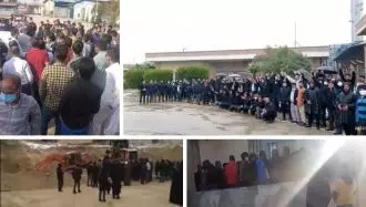 تجمعهای اعتراضی کارگران در شهرها ۱۲دیماه