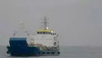 کشتی توقیف شده توسط حوثیهای وابسته به رژیم ایران