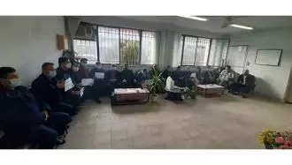 لاهیجان -  اعتصاب و تحصن سراسری معلمان و فرهنگیان - شنبه ۹بهمن۱۴۰۰
