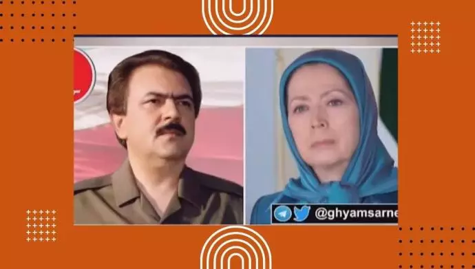 پخش تصاویر رهبر مقاومت و خانم مریم رجوی بر آنتن شبکه‌های رادیویی و تلویزیونی خامنه‌ای