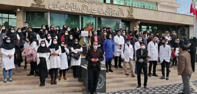 -شیراز تجمع اعتراضی دانشجویان دکتری