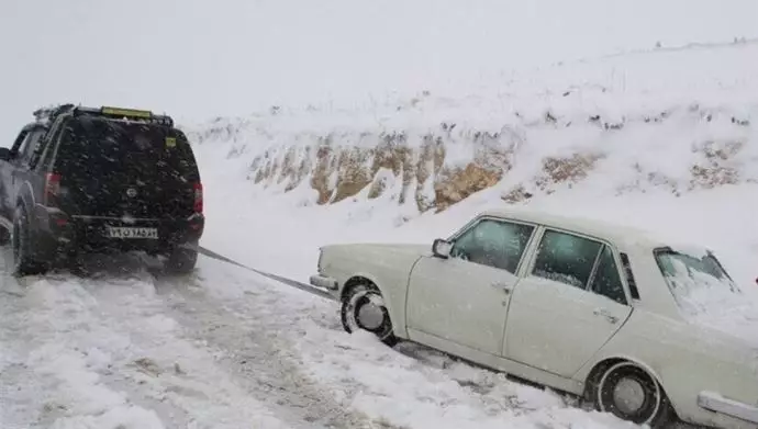 برف و کولاک در ایران