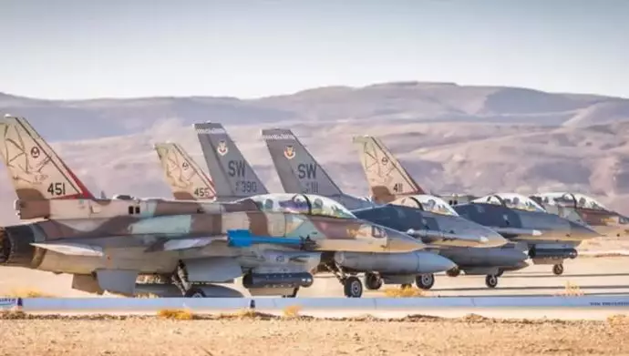 جنگنده‌های آمریکایی  و اسرائیلی - آرشیو