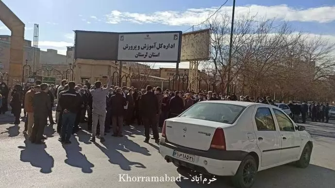 جنبش اعتراضی فرهنگیان و معلمان در ۲۹ استان کشور - ۲۳دی۱۴۰۰ - 5