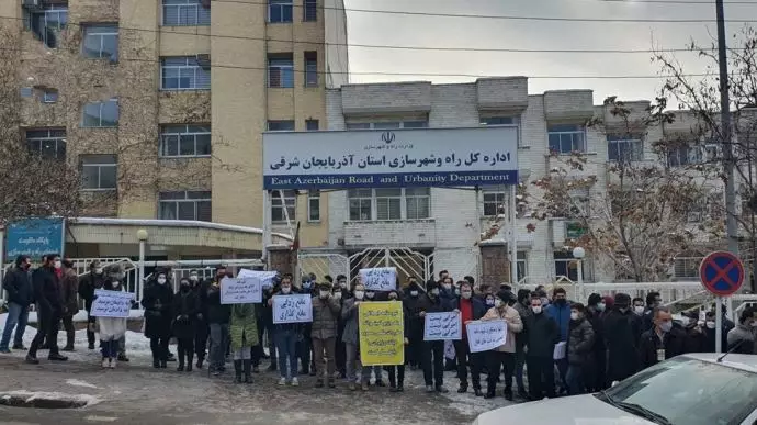-تجمع اعتراضی مهندسان در تبریز