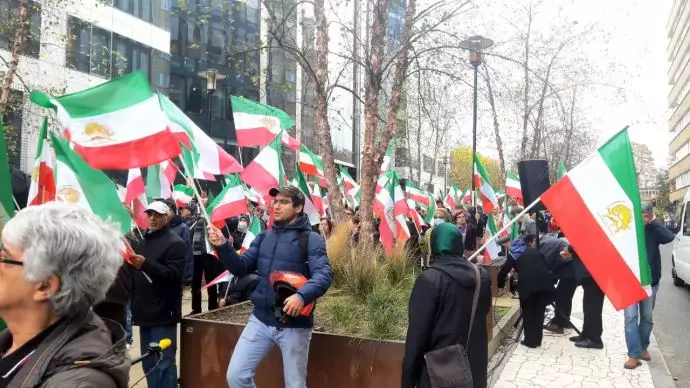 تظاهرات ایرانیان آزاده در بروکسل - 0