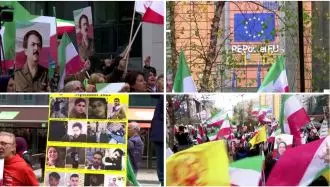 تظاهرات ایرانیان آزاده در بروکسل  -۲۹مهر ۱۴۰۱