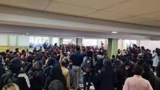 تهران - دانشگاه ملی - قیام سراسری مردم ایران - گزارش تصویری