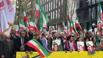تظاهرات ایرانیان - حمایت از قیام مردم ایران مقابل اجلاس سران اتحادیه اروپا در بروکسل