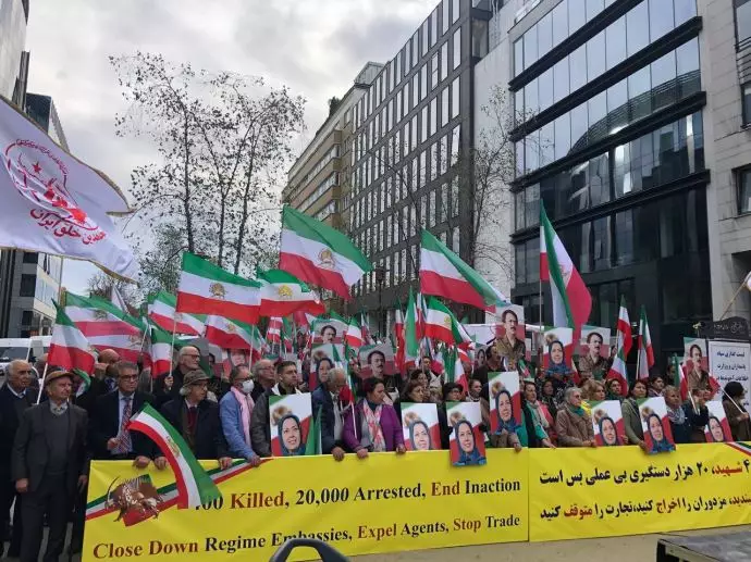 تظاهرات ایرانیان آزاده در بروکسل -۲۹مهر ۱۴۰۱ - 0